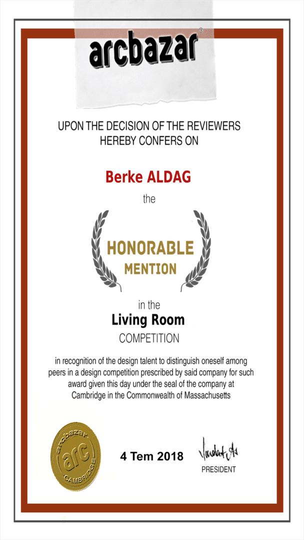 DAĞ İÇ MİMARLIK ÖDÜL