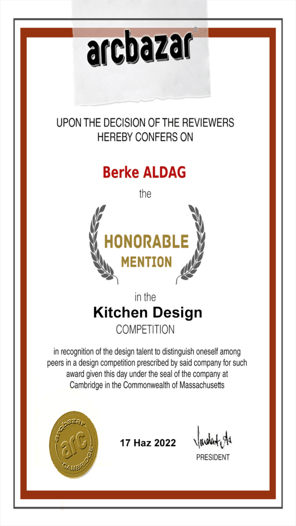 DAĞ İÇ MİMARLIK ÖDÜL